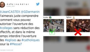 Manifestations pour la réouverture des messes : Gérald Darmanin n'hésitera pas à "envoyer les policiers"