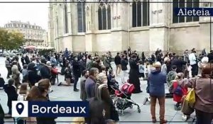 Partout en France, des rassemblements pour la messe