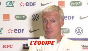 Deschamps : «On fait partie des meilleures équipes» - Foot - L. nations - Bleus