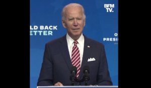 Joe Biden s'engage à créer 3 millions d'emplois "bien payés" dans les nouvelles industries et technologies