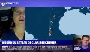 Vendée Globe: la skipper Clarisse Cremer témoigne de ses dix premiers jours de course