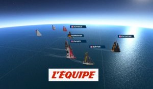 Ruyant deuxième à l'équateur derrière Thomson toujours leader - Voile - Vendée Globe