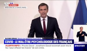 Olivier Véran: "La santé mentale des Français s'est significativement dégradée entre fin septembre et début novembre"