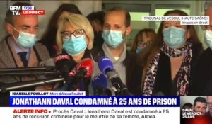 Condamnation de Jonathann Daval à 25 ans de prison: pour Isabelle Fouillot, "c'est une très bonne décision"