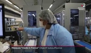 Masques chirurgicaux : la France vise l’autosuffisance