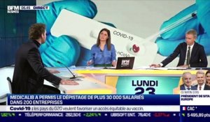 Nicolas Baudelot (Médicalib) : Médicalib propose des dépistages Covid-19 en entreprise - 23/11