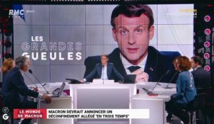 Le monde de Macron : Macron devrait annoncer un déconfinement allégé "en trois temps" - 23/11