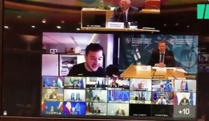 Un journaliste s'introduit dans une vidéoconférence de l'Union européenne