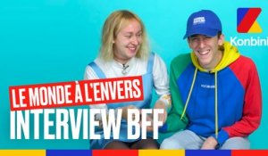 Le Monde à l'Envers : Jenny et Valentin testent leur amitié l Interview BFF