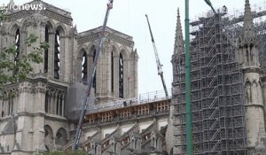 Notre-Dame de Paris : l'ancien échafaudage entièrement démonté