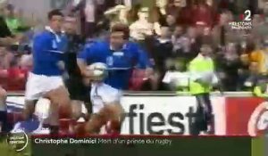 Le monde du rugby en deuil après la mort du champion Christophe Dominici