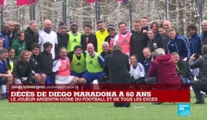 Décès de Diego Maradona : le joueur argentin icône du football et de tous les excès