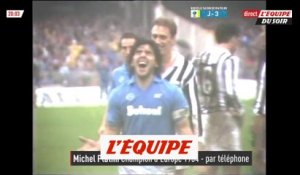 Platini évoque Maradona - Foot - Décès de Maradona