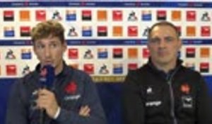 XV de France - Serin : “Avec Antoine, c’est de la bonne concurrence”