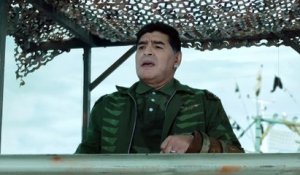 Diego Maradona dans la pub Puma x OM