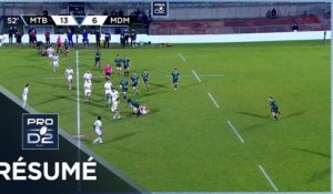 PRO D2 - Résumé : US Montalbanaise-Stade Montois Rugby: 30-13 - J11 - Saison 2020/2021