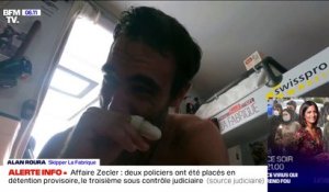 Vendée Globe: le skipper Alain Roura en larmes après une fuite d'huile à bord de son bateau
