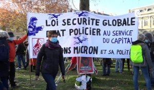 Reportage - Rassemblement contre la proposition de loi sécurité globale