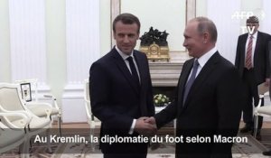 Macron à Poutine: "C'est la Coupe qu'on est venu prendre!"