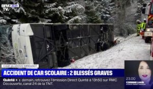 Accident de car scolaire dans le Doubs: 18 enfants blessés, dont deux gravement