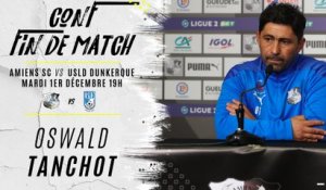 Conférence de presse d'après match ASC-Dunkerque : Oswald Tanchot