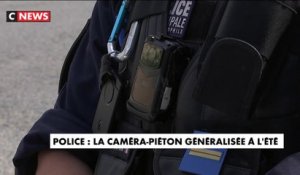 Police : la caméra-piéton généralisée à l'été
