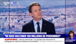 Gestion de la crise sanitaire: selon Manuel Valls, "il y a eu des erreurs au début, mais la France a mis de paquet sur l'économie"