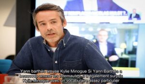 Quotidien - Yann Barthès moqué pour son accent face à Kylie Minogue