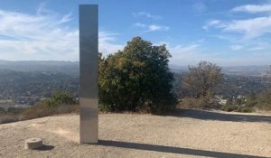 Découverte d'un nouveau monolithe de métal en Californie, le mystère autour de ces curieux objets s'épaissit