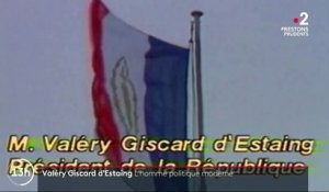 Mort de Valéry Giscard d'Estaing : un président moderne