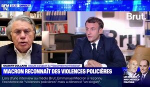 Pour Gilbert Collard, la plateforme annoncée par Emmanuel Macron contre les discriminations est une "poubelle à délation"