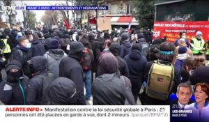 Manif à Paris : affrontements et dégradations - 05/12