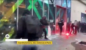 Sécurité globale : de violents heurts lors de la manifestation à Paris