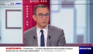 Bruno Retailleau: "Ce qui restera du quinquennat d'Emmanuel Macron, c'est le désordre et la discorde"