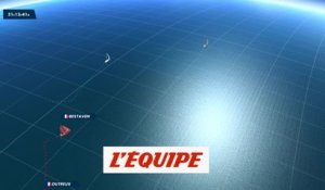 La carte 3D du 10 décembre - Voile - Vendée Globe