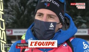 Fillon-Maillet : «Il était temps que ce podium arrive» - Biathlon - CM (H)