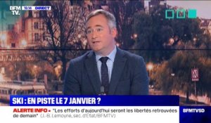 Remontées mécaniques: "Le 7 janvier est la date envisagée pour rouvrir", selon Jean-Baptiste Lemoyne