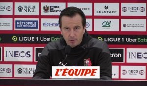 Julien Stéphan : « La victoire contre Nice est logique » - Foot - L1 - Rennes