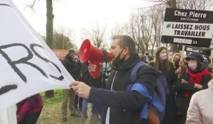 Reportage au coeur de la manifestation des restaurateurs à Paris
