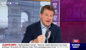 Yannick Jadot estime "qu'on ne sera pas sorti de la crise sociale, économique et démocratique" en 2022