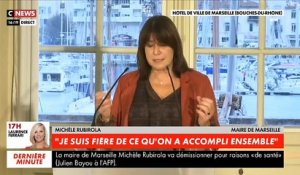 Regardez l'intégralité du discours de démission de Michèle Rubirola de la mairie de Marseille: "J’ai dû subir fin septembre une intervention chirurgicale"