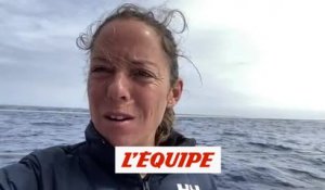 Alexia Barrier et Miranda Merron côte à côte - Voile - Vendée Globe
