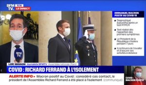 Emmanuel Macron positif au Covid-19: Richard Ferrand placé à l'isolement