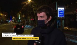 Paris : une deuxième soirée de couvre-feu mieux respecté