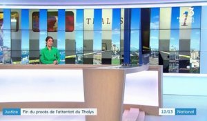 Justice : fin du procès de l'attentat du Thalys