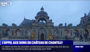 Le château de Chantilly lance un appel aux dons pour faire face à la crise