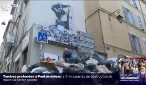 Marseille: alors que les éboueurs sont en grève, les déchets s'accumulent dans la ville