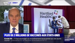 Covid-19: les États-Unis dépassent la barre des 2 millions de vaccinés
