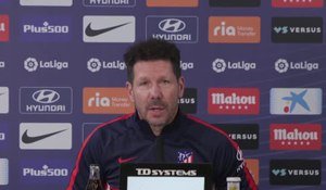 Atlético Madrid - Simeone : "J'espère que la sanction de Trippier sera réexaminé, pour moi elle est injuste"