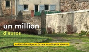 Un généreux donateur lègue 1 million d'euros à un village de Mayenne
